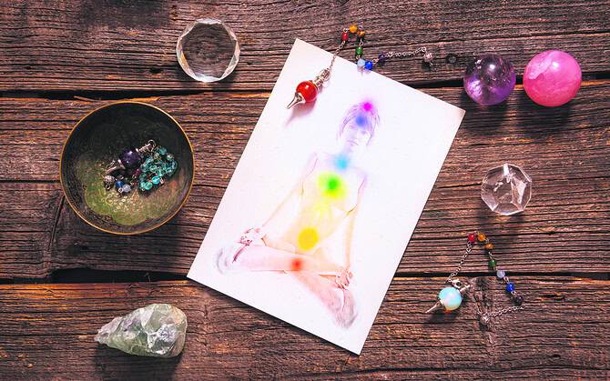 Τσάκρα και κρύσταλλοι