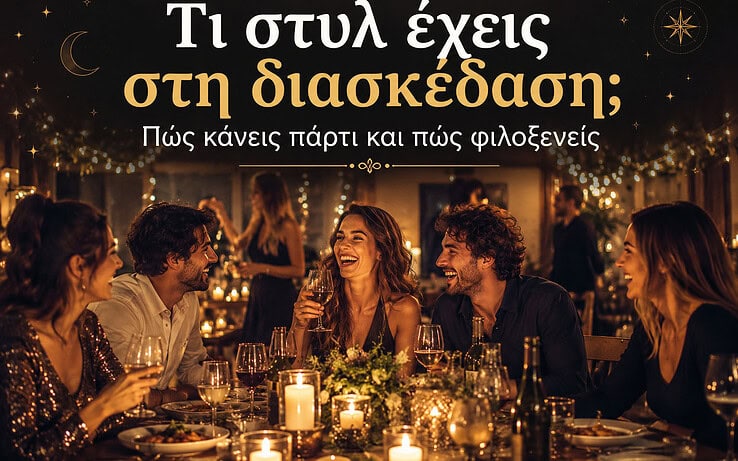 Τι στυλ έχεις στη διασκέδαση; Πώς κάνεις πάρτι και πώς φιλοξενείς