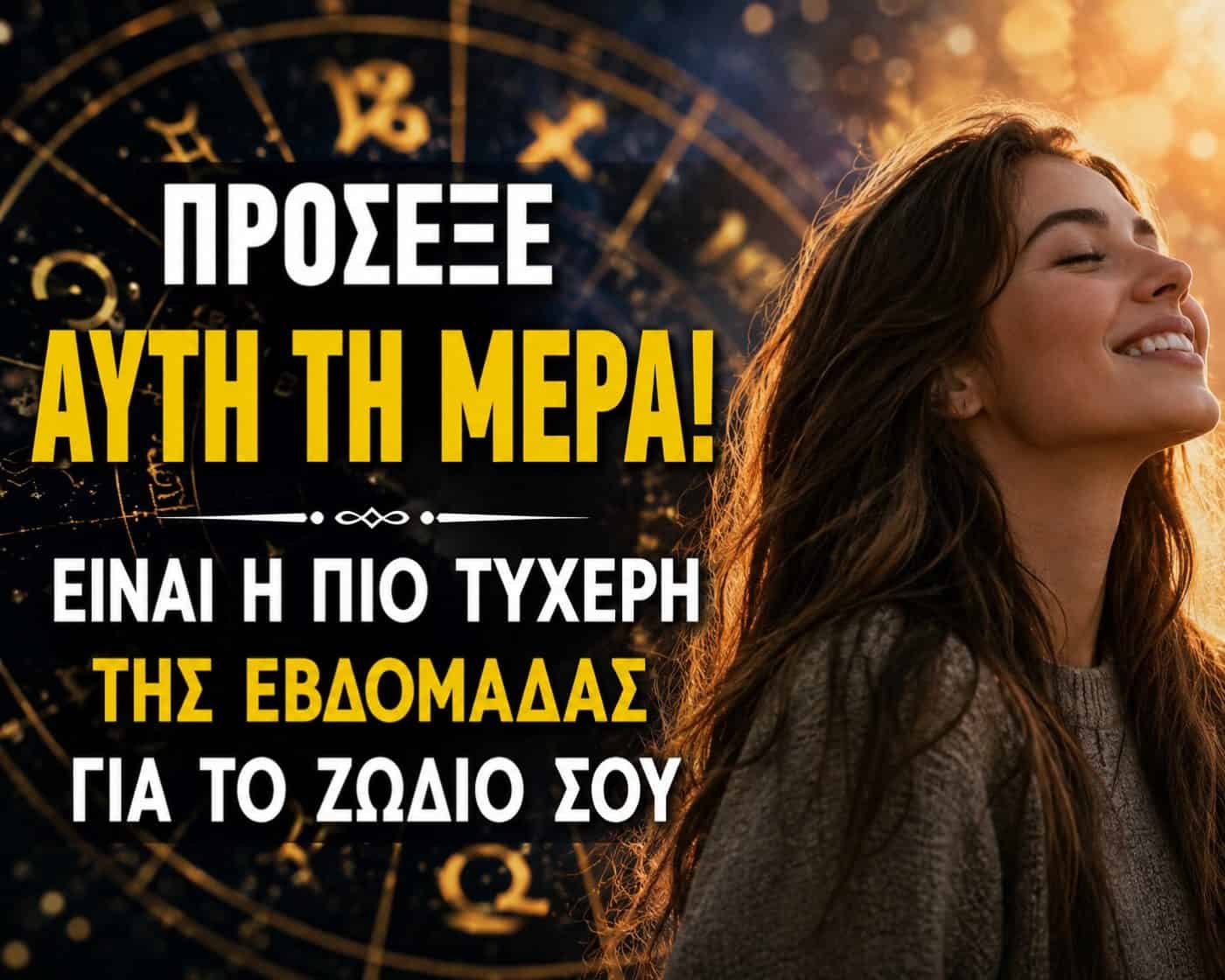 Πρόσεξε αυτή τη μέρα! Είναι η πιο τυχερή της εβδομάδας για το ζώδιό σου