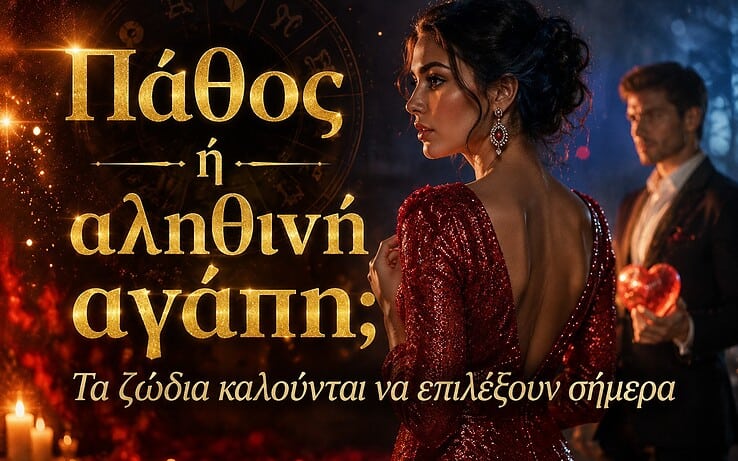 Πάθος ή αληθινή αγάπη; Τα ζώδια καλούνται να επιλέξουν σήμερα