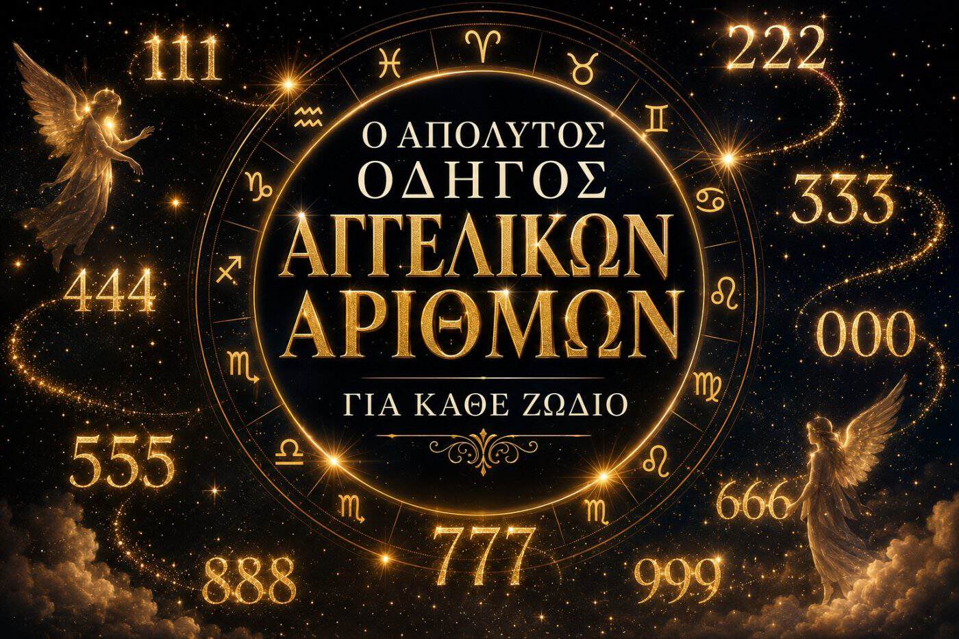 Ο Απόλυτος οδηγός αγγελικών αριθμών για κάθε ζώδιο