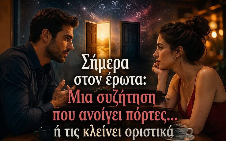 Σήμερα στον έρωτα: Μια συζήτηση που ανοίγει πόρτες… ή τις κλείνει οριστικά