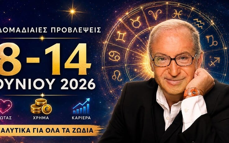 8-14 Ιουνίου: Η πιο ευνοϊκή εβδομάδα του Ιουνίου! Όσα φέρνουν τα Άστρα για κάθε ζώδιο