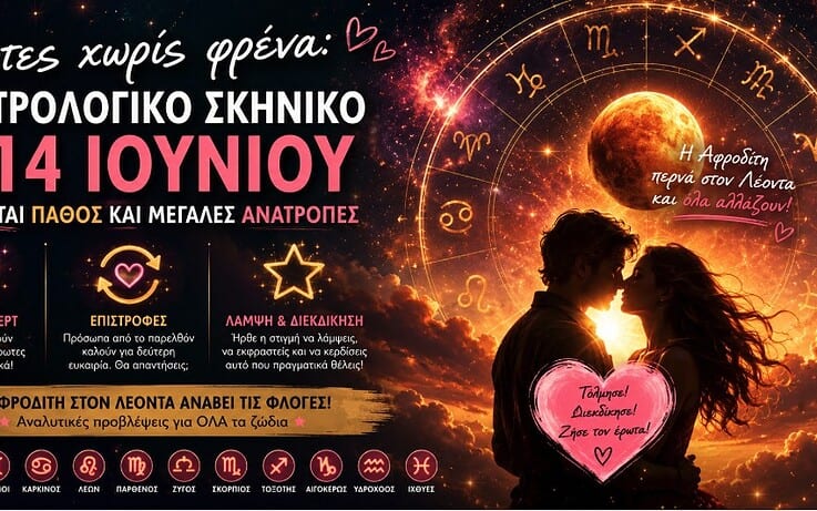 Έρωτες χωρίς φρένα: Τριήμερο-φωτια 12-14 Ιουνίου υπόσχεται πάθος και μεγάλες ανατροπές