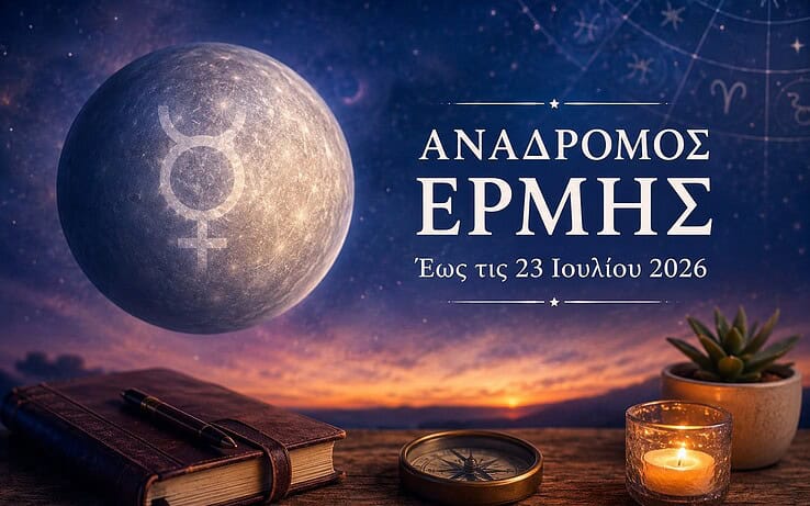 Ο Ερμής είναι ανάδρομος έως τις 23 Ιουλίου – Σύμφωνα  με τον Κώστα Λεφάκη, 5 πράγματα αξίζει να κάνετε μέχρι τότε