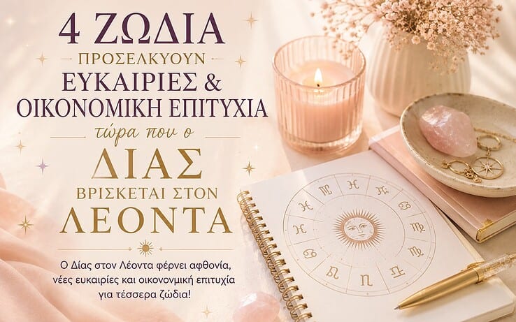 4 ζώδια προσελκύουν ευκαιρίες και οικονομική επιτυχία τώρα που ο Δίας βρίσκεται στον Λέοντα