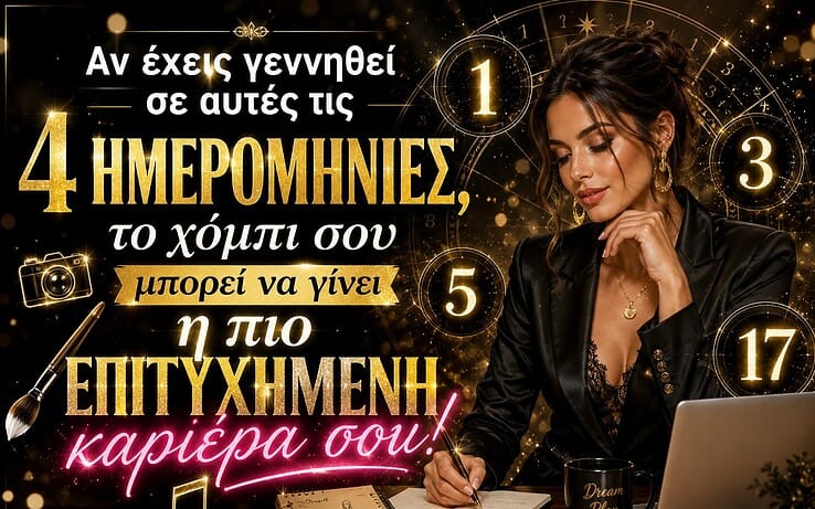 Αν έχεις γεννηθεί σε αυτές τις 4 ημερομηνίες, το χόμπι σου μπορεί να γίνει η πιο επιτυχημένη καριέρα σου
