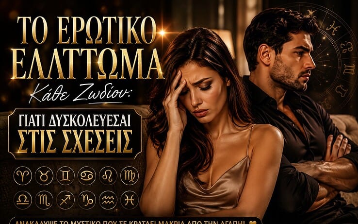 Το Ερωτικό Ελάττωμα Κάθε Ζωδίου: Γιατί Δυσκολεύεσαι στις Σχέσεις