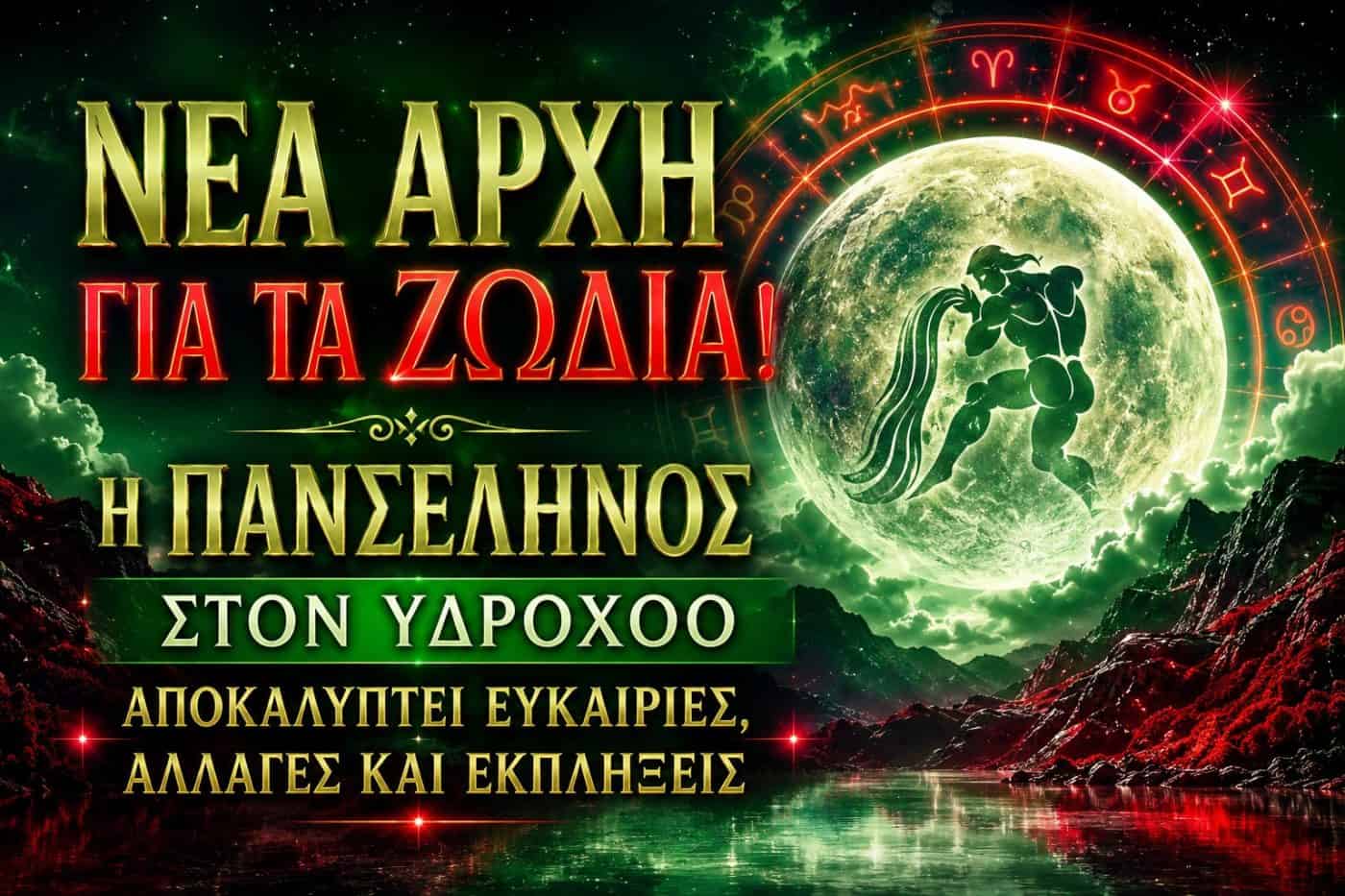 Εβδομαδιαίο Ωροσκόπιο 27 Ιουλίου – 2 Αυγούστου 2026: Η Πανσέληνος στον Υδροχόο φέρνει αλλαγές, αποκαλύψεις και νέα ξεκινήματα
