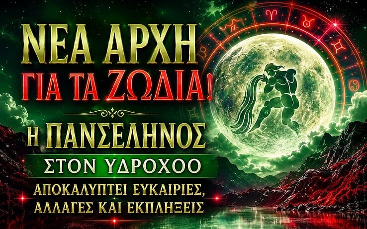 Εβδομαδιαίο Ωροσκόπιο 27 Ιουλίου – 2 Αυγούστου 2026: Η Πανσέληνος στον Υδροχόο φέρνει αλλαγές, αποκαλύψεις και νέα ξεκινήματα