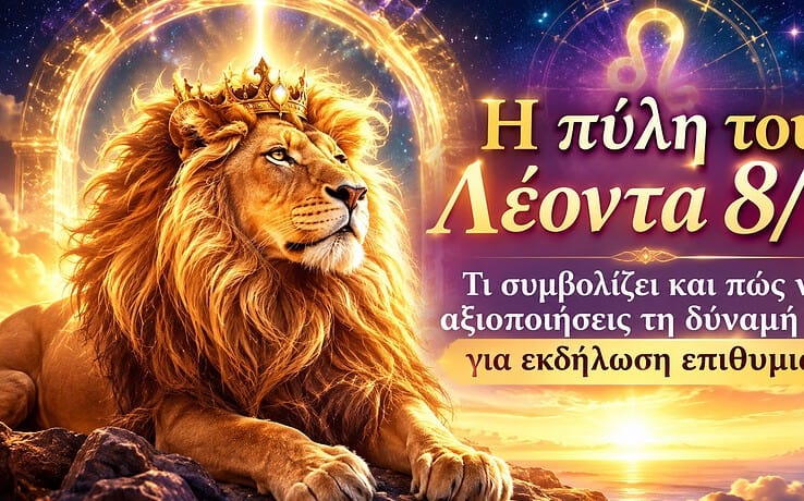 Η πύλη του Λέοντα 8/8: Τι συμβολίζει και πώς να αξιοποιήσεις τη δύναμή της για εκδήλωση επιθυμιών