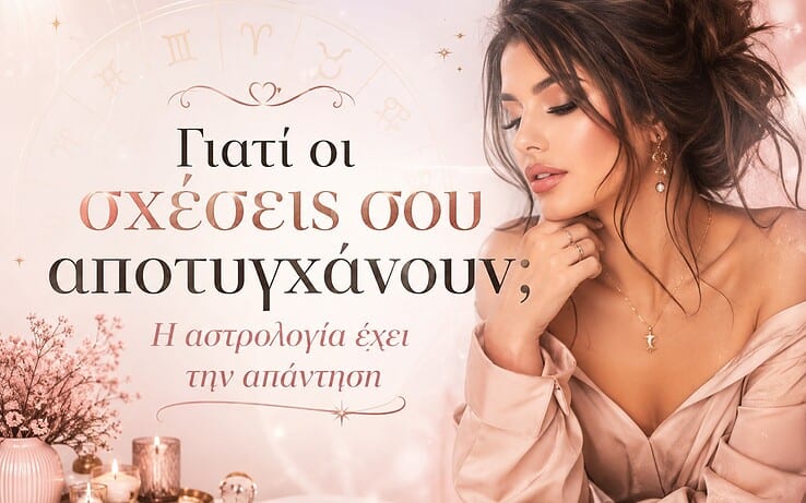 Γιατί οι σχέσεις σου αποτυγχάνουν; Η αστρολογία έχει την απάντηση