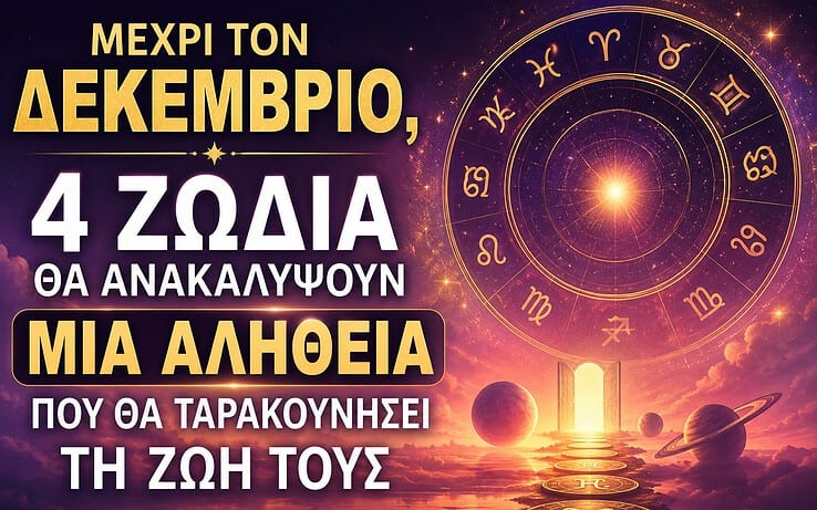 Μέχρι τον Δεκέμβριο, 4 ζώδια θα ανακαλύψουν μια αλήθεια που θα ταρακουνήσει τη ζωή τους