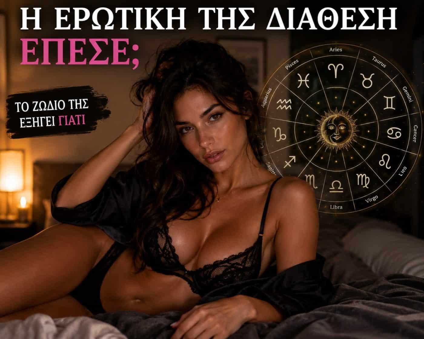 Η ερωτική της διάθεση έπεσε; Το ζώδιό της εξηγεί γιατί