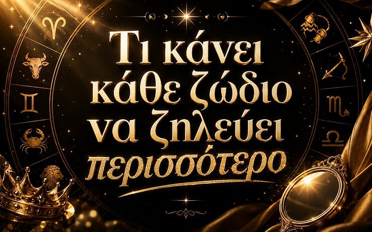 Τι κάνει κάθε ζώδιο να ζηλεύει περισσότερο;
