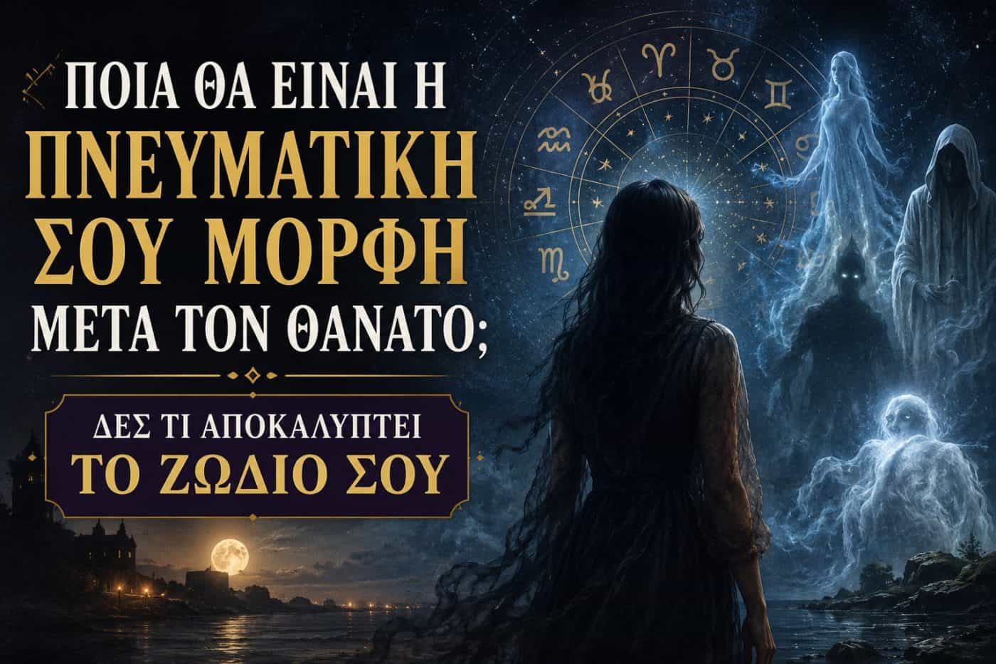 Ποια Θα Είναι η Πνευματική σου Μορφή Μετά τον Θάνατο; Δες Τι Αποκαλύπτει το Ζώδιό σου