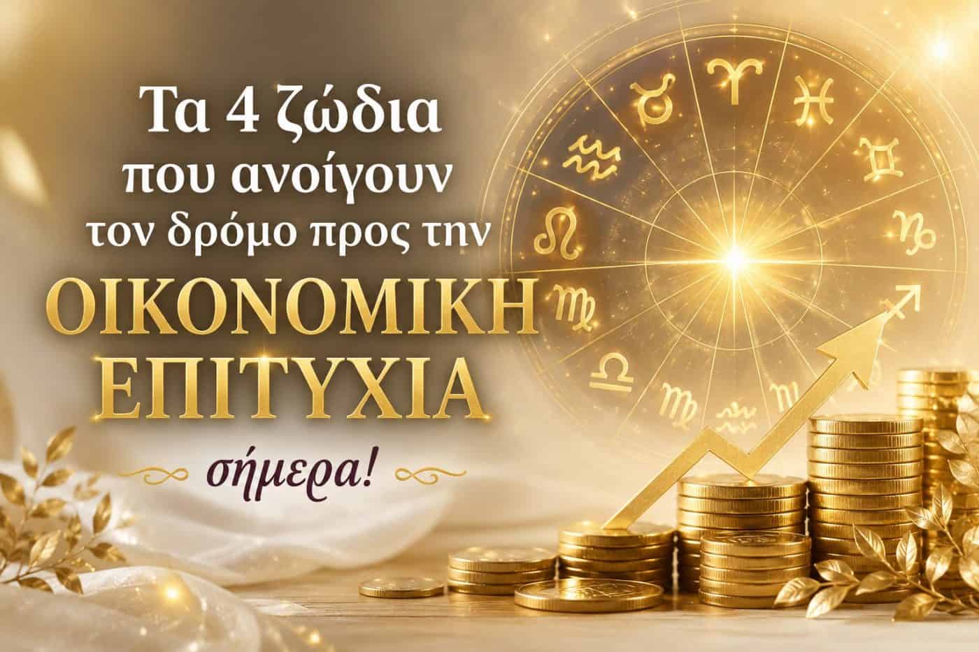 Τα 4 ζώδια που ανοίγουν τον δρόμο προς την οικονομική επιτυχία σήμερα