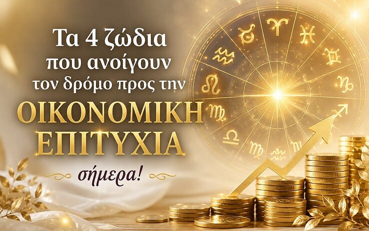 Τα 4 ζώδια που ανοίγουν τον δρόμο προς την οικονομική επιτυχία σήμερα