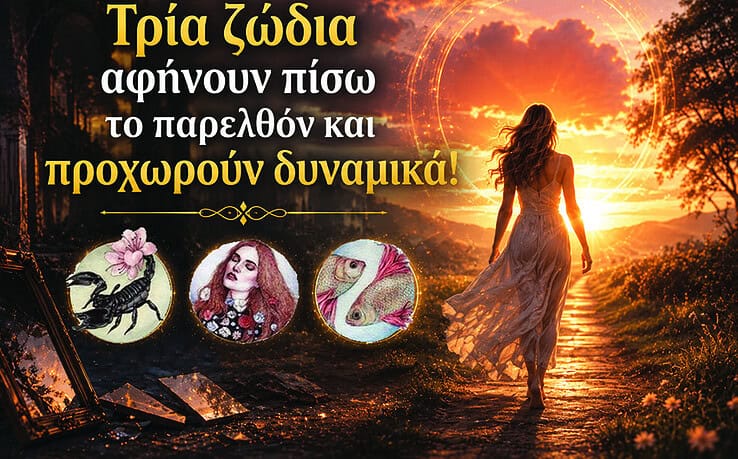Τρία ζώδια αφήνουν πίσω το παρελθόν και προχωρούν δυναμικά