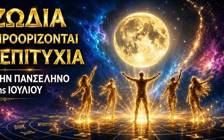 Πέντε ζώδια προορίζονται για επιτυχία μετά την Πανσέληνο της 29ης Ιουλίου 2026