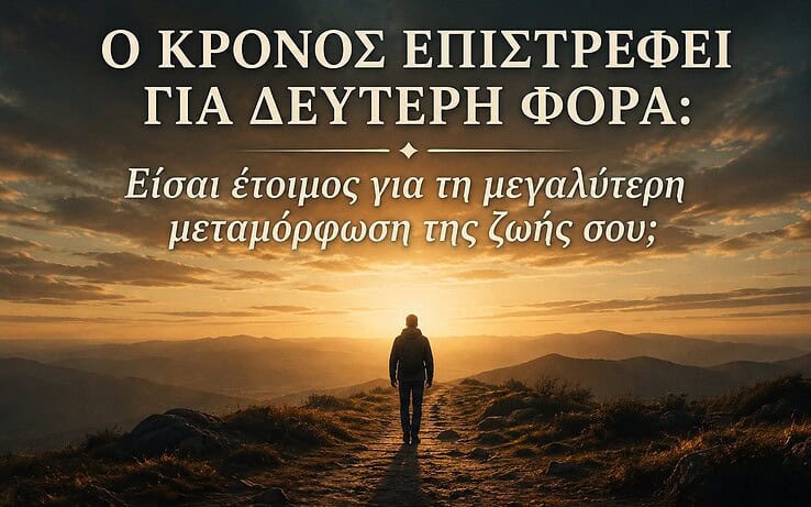 Ο Κρόνος επιστρέφει για δεύτερη φορά — Είσαι έτοιμος για τη μεγαλύτερη μεταμόρφωση;