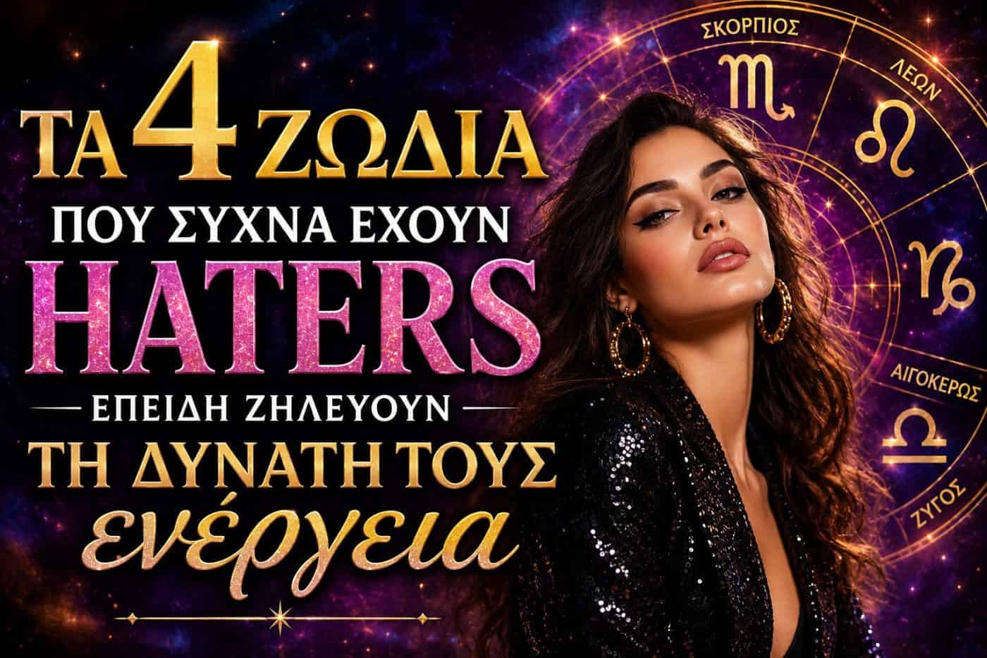 Τα 4 ζώδια που προκαλούν φθόνο όπου κι αν βρεθούν