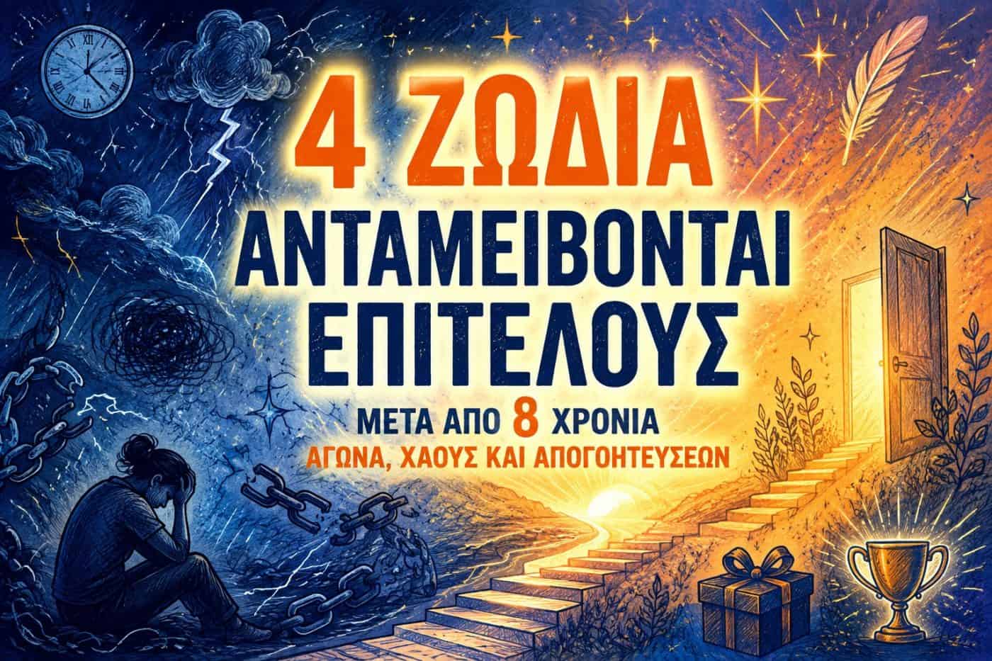 4 Ζώδια ανταμείβονται επιτέλους μετά από 8 χρόνια αγώνα, χάους και απογοητεύσεων