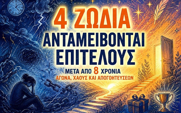 4 Ζώδια ανταμείβονται επιτέλους μετά από 8 χρόνια αγώνα, χάους και απογοητεύσεων