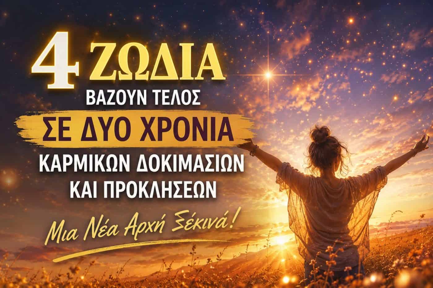 4 ζώδια βάζουν τέλος σε δύο χρόνια καρμικών δοκιμασιών και προκλήσεων