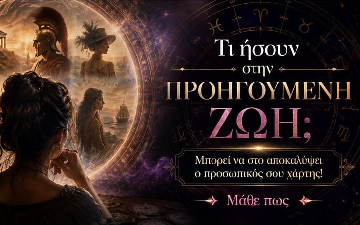 Τι ήσουν στην προηγούμενη ζωή; Μπορεί να στο αποκαλύψει ο προσωπικός σου χάρτης! Μάθε πως!