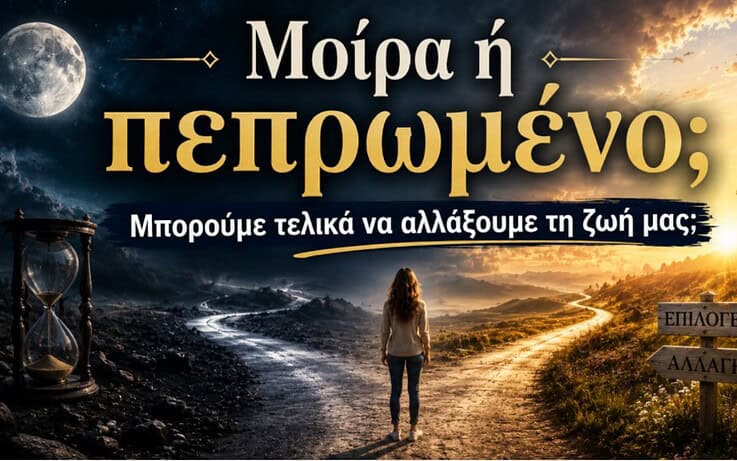 Μοίρα ή πεπρωμένο; Μπορούμε τελικά να αλλάξουμε τη ζωή μας;
