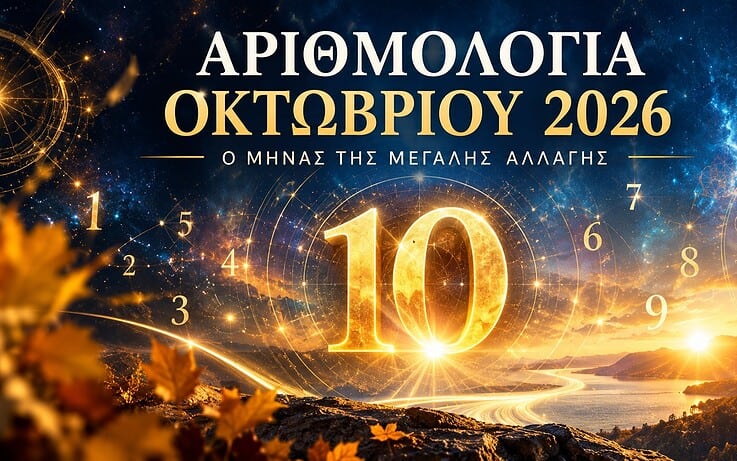 Αριθμολογία Οκτωβρίου 2026: Ο μήνας που μπορεί να αλλάξει τα πάντα