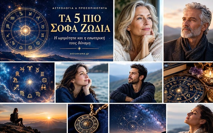 Τα 5 πιο σοφά ζώδια: Διαθέτουν εσωτερική γαλήνη και μια σπάνια ωριμότητα που ξεχωρίζει!